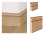 Solid Oak Skirting - Taurus Profile (2.4m)